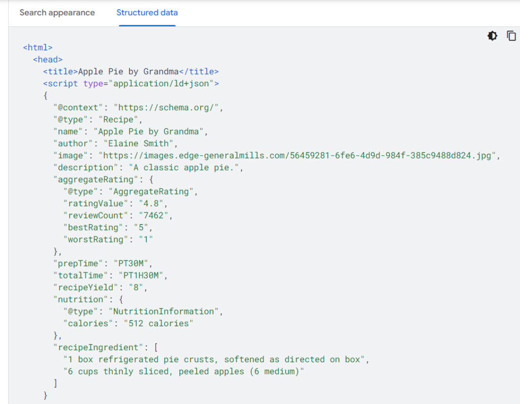 Structured Data Markup Schema